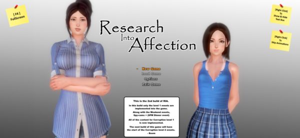 Research Into Affection [v0.6.10]